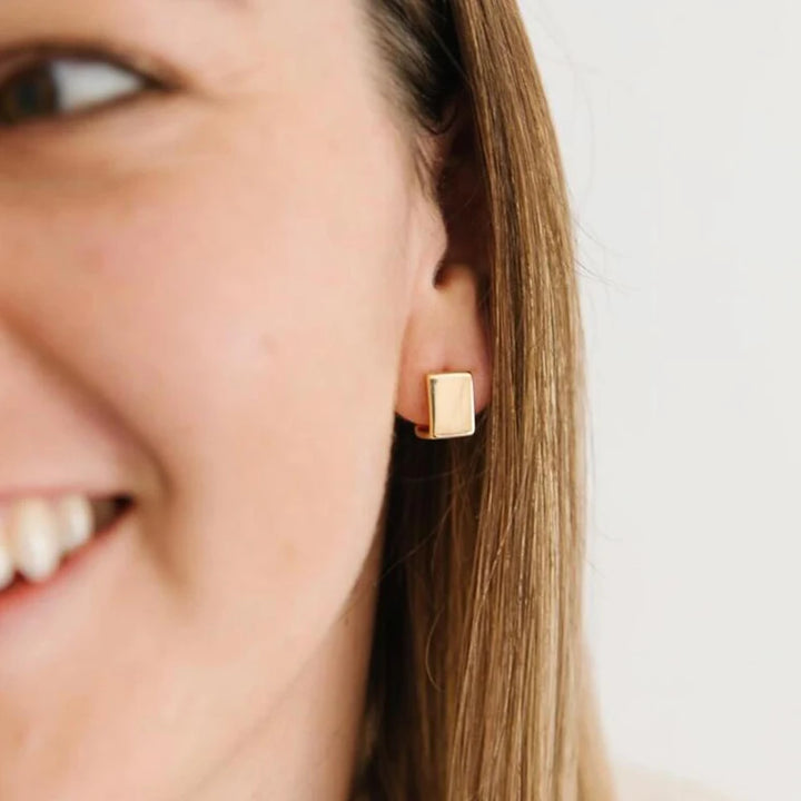 Modern Cube Earrings