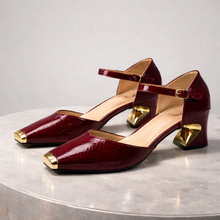 Monroe Sculpted Strap Heels