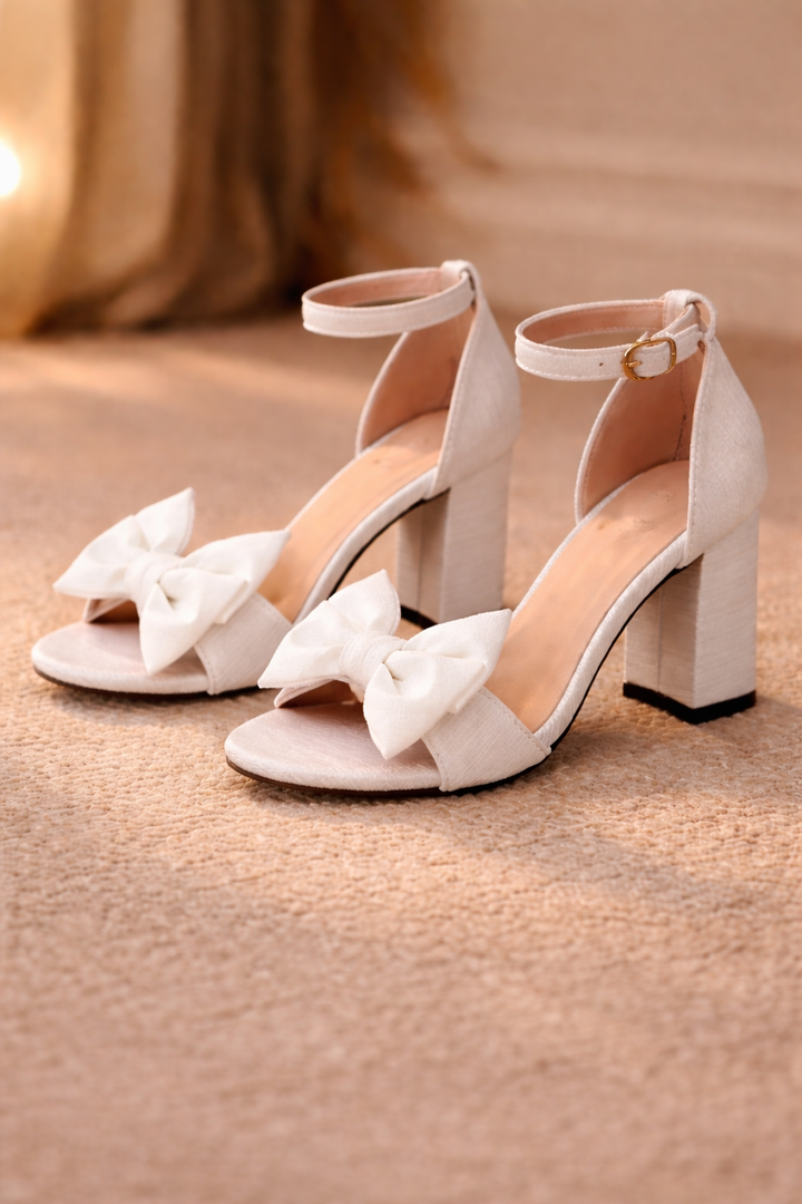 Clarette Bow Heel