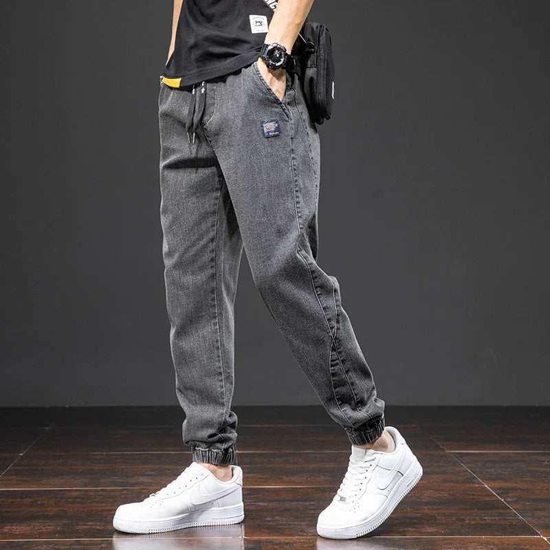 EVOCATIVE MEN'S DENIM JOGGERS