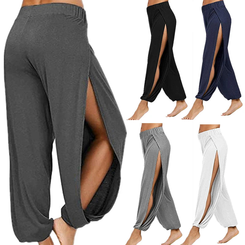 FreeFlow Side-Slit Yoga Pants