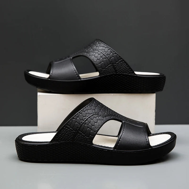 Croc Strap Slides