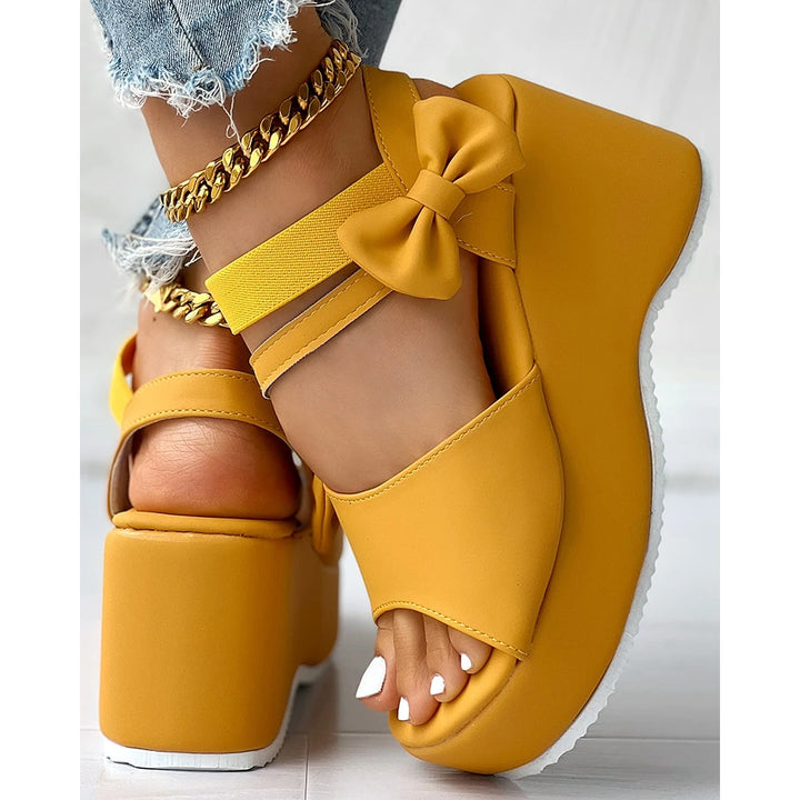 Valeria Bow Wedges