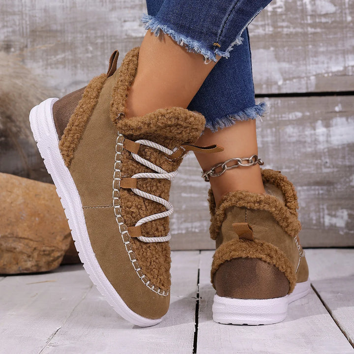 Aspen Shearling Sneaker Boot