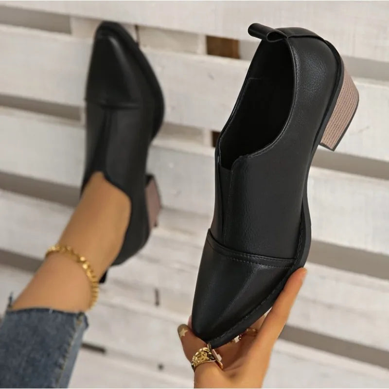 Celine Pointed Heel Loafer
