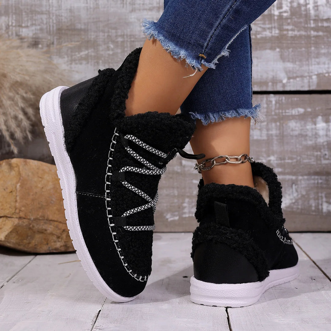 Aspen Shearling Sneaker Boot