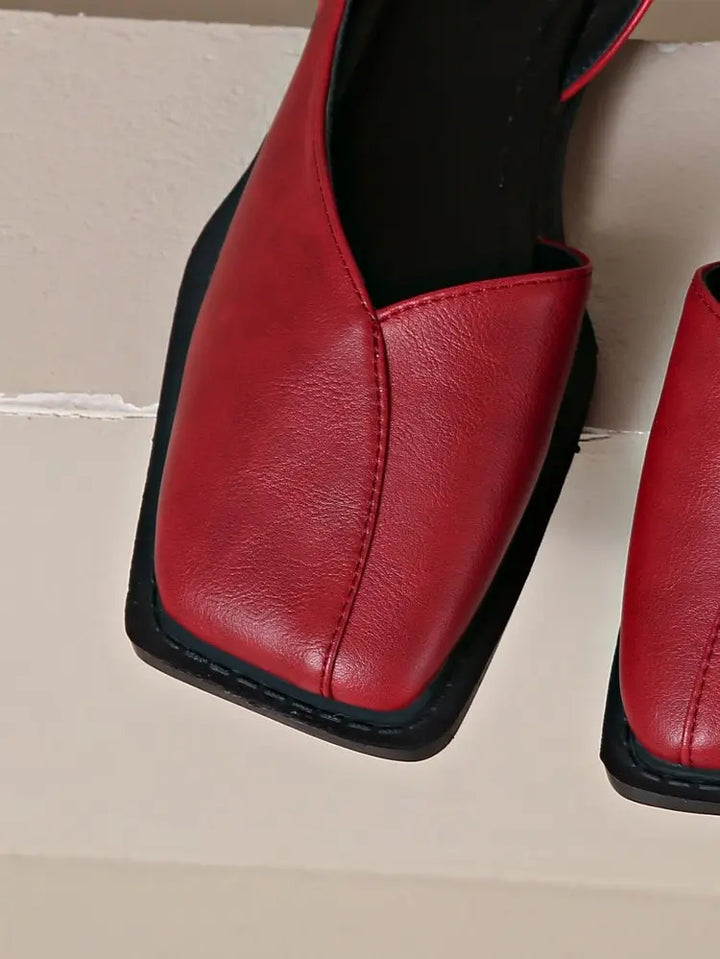 Colorblock Slip Flat