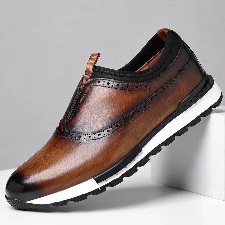 Monterey Leather Slip-On Sneakers