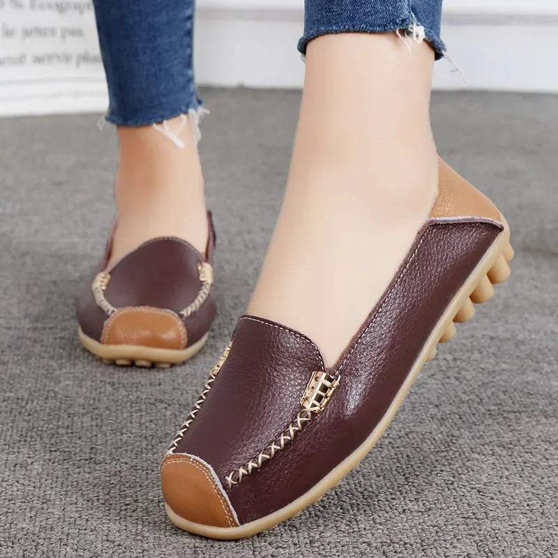 Modena Leather Flats