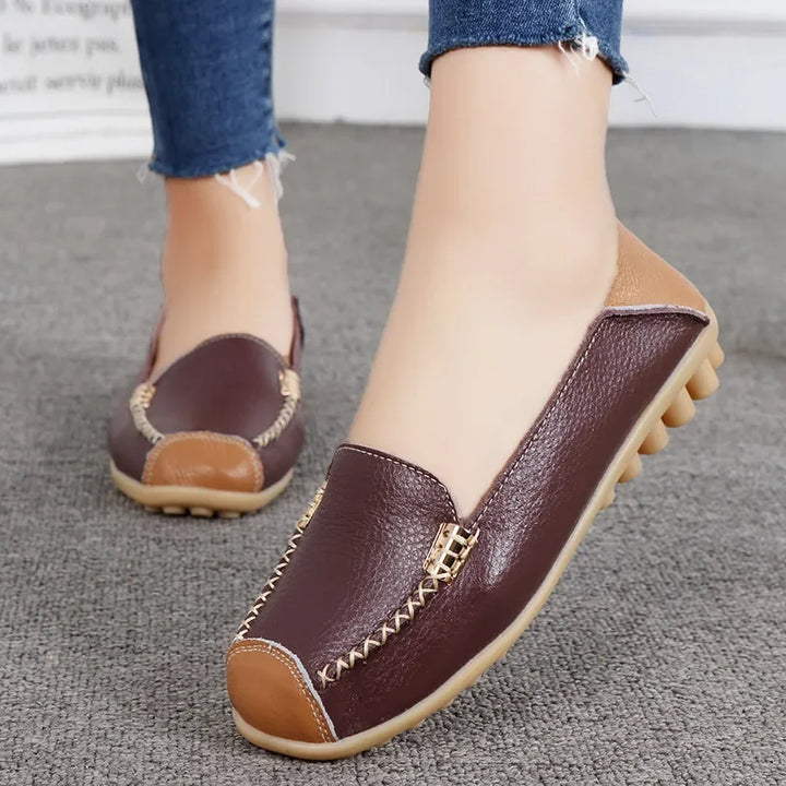 Modena Leather Flats