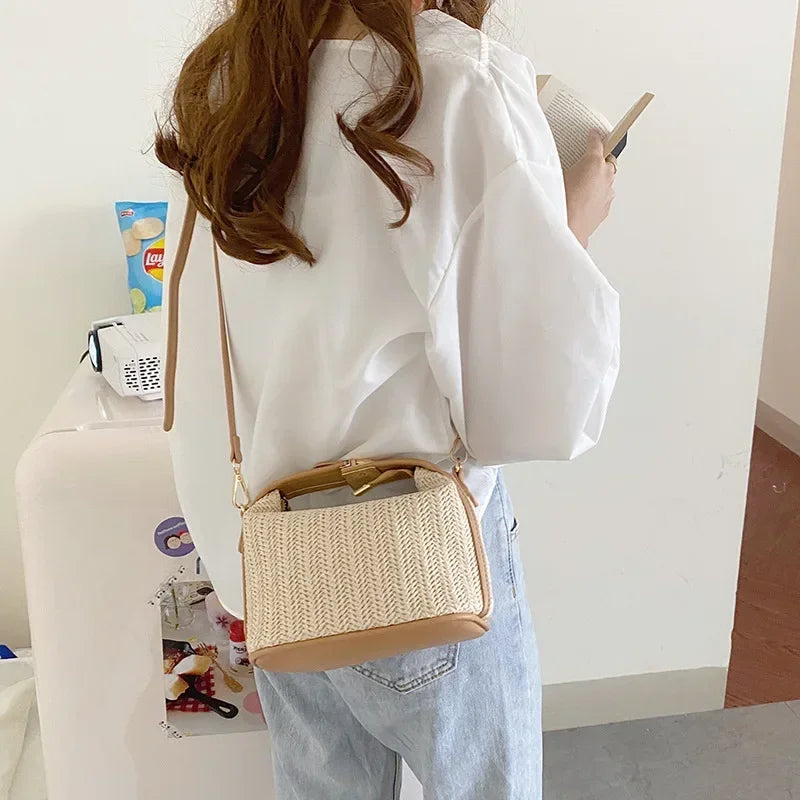 Herringbone Horizon Bag