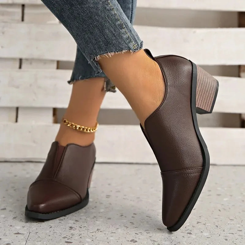 Celine Pointed Heel Loafer