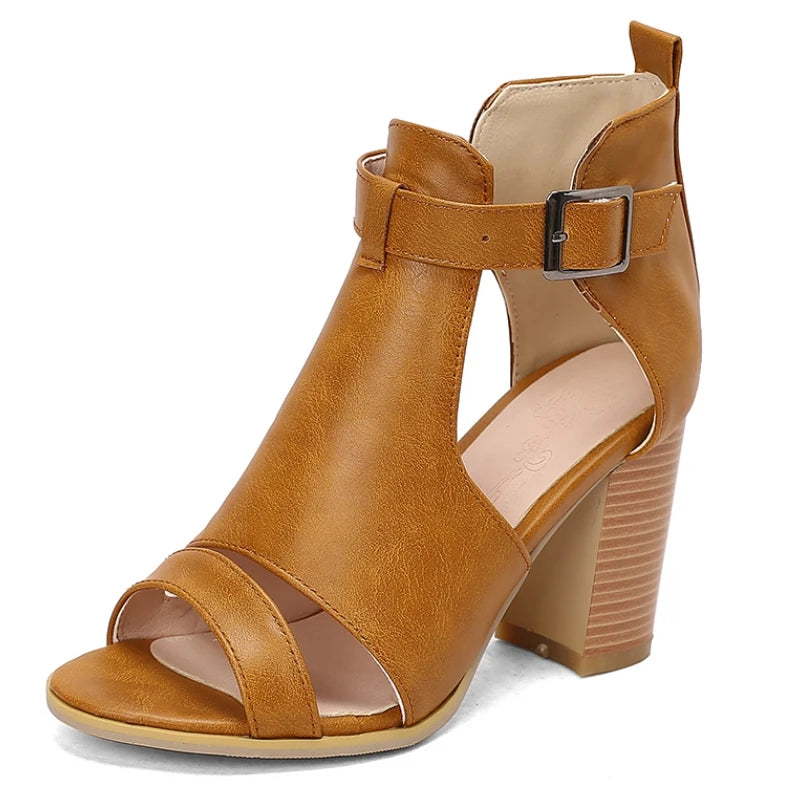 Linden Ankle Strap Heel