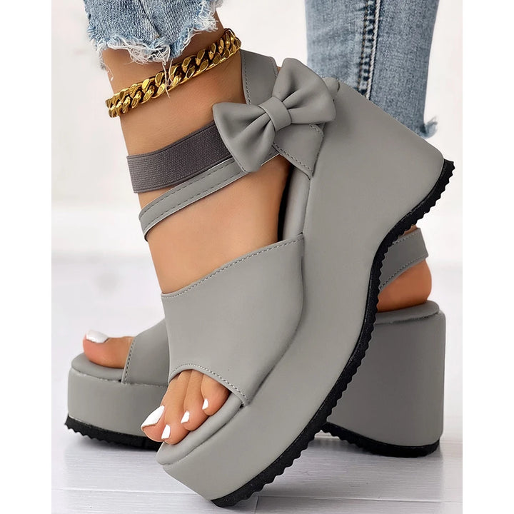 Valeria Bow Wedges