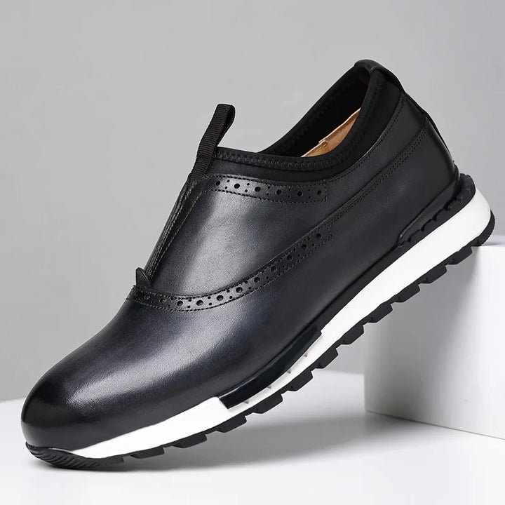 Monterey Leather Slip-On Sneakers