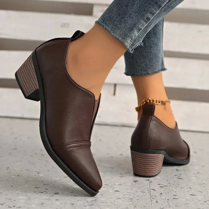 Celine Pointed Heel Loafer