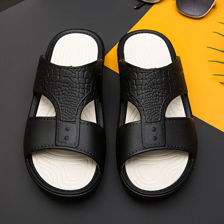 Croc Strap Slides