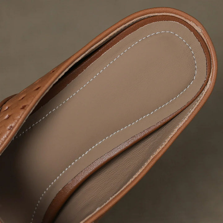 Sienna Woven Bow Mule