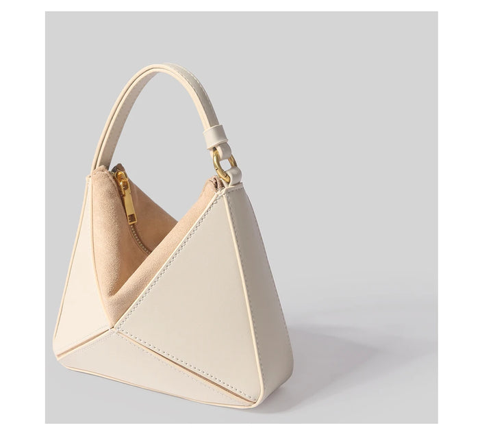 Pyramid Colorblock Handbag