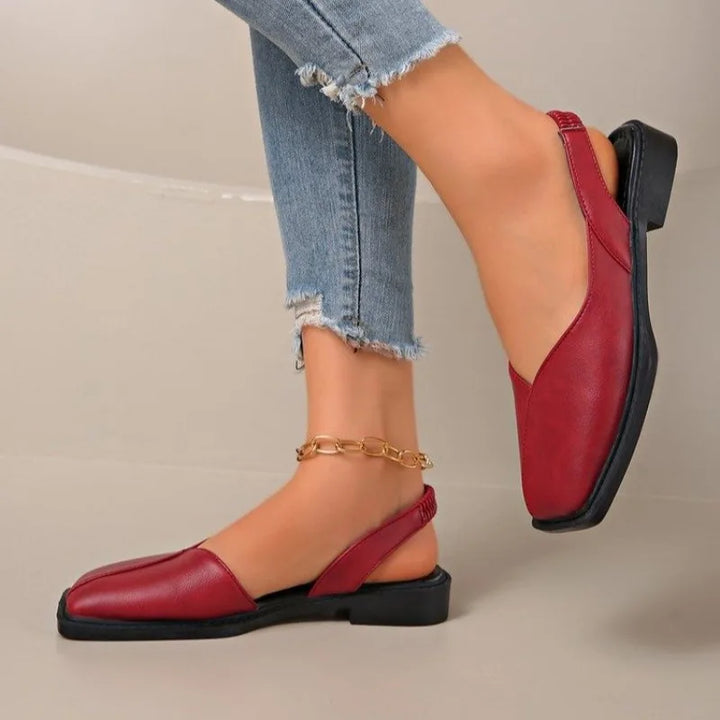 Colorblock Slip Flat