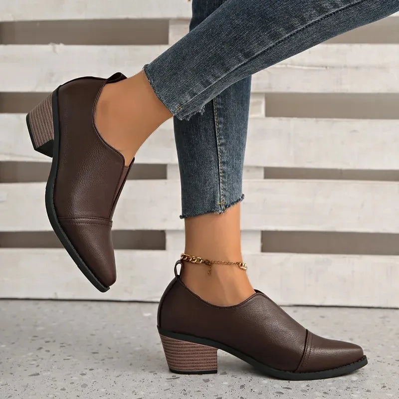 Celine Pointed Heel Loafer