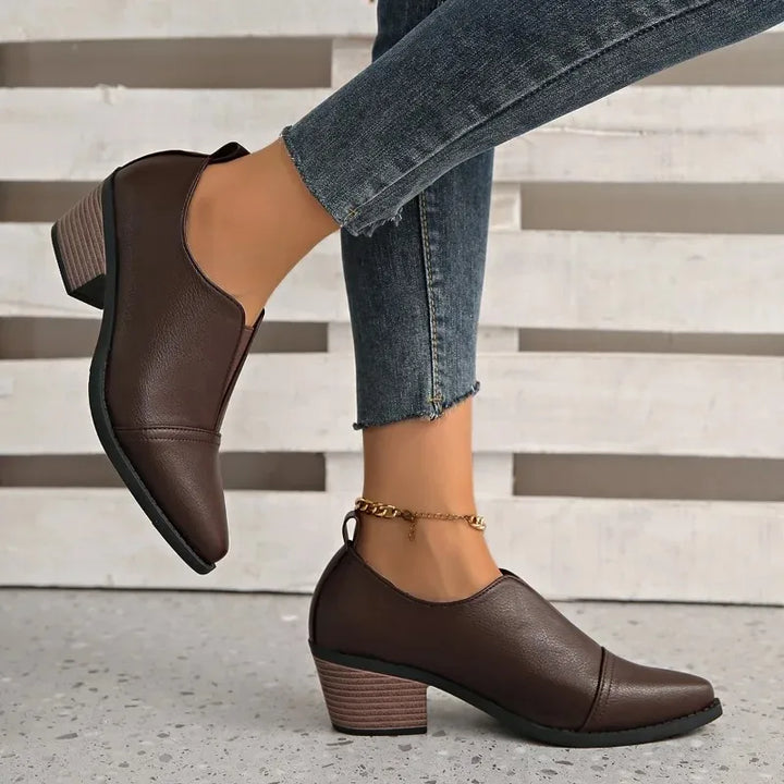 Celine Pointed Heel Loafer