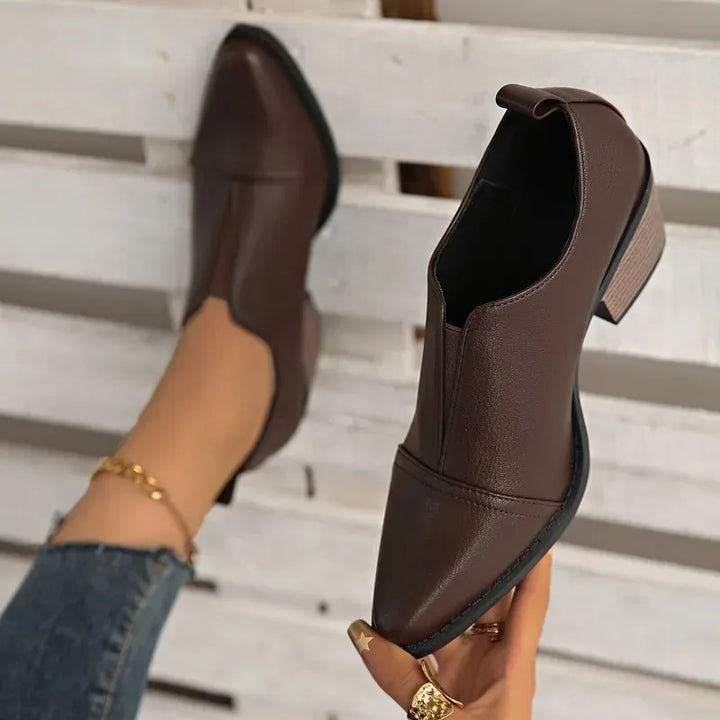 Celine Pointed Heel Loafer