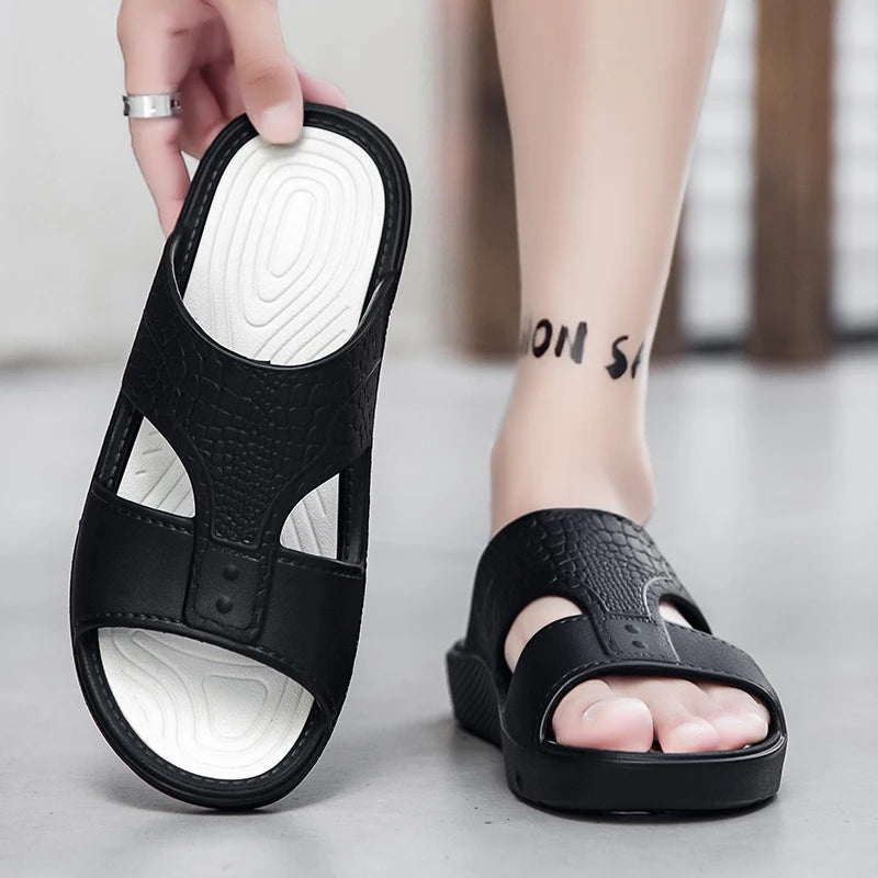 Croc Strap Slides