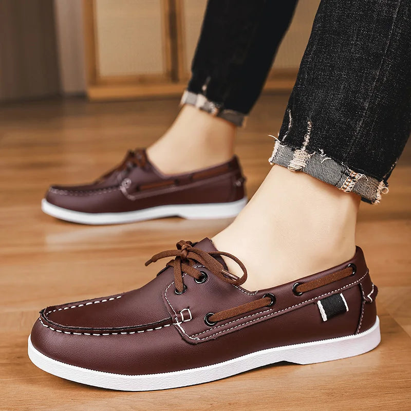 Mahogany Sailor Loafers