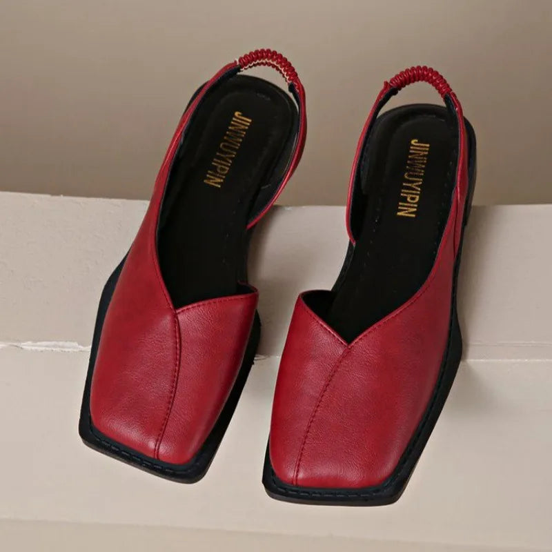 Colorblock Slip Flat