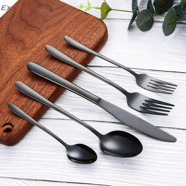 MIDNIGHT FLATWARE SET