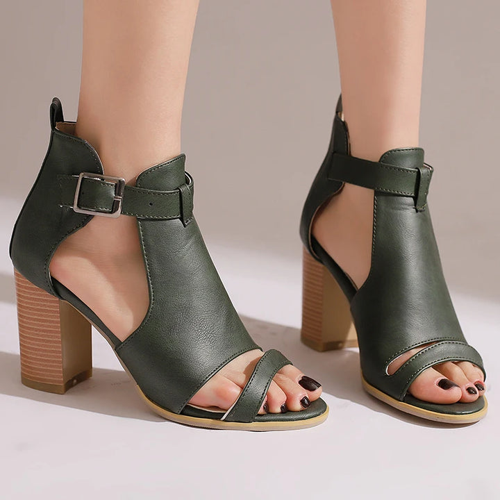 Linden Ankle Strap Heel