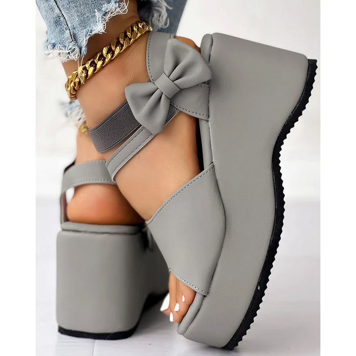 Valeria Bow Wedges