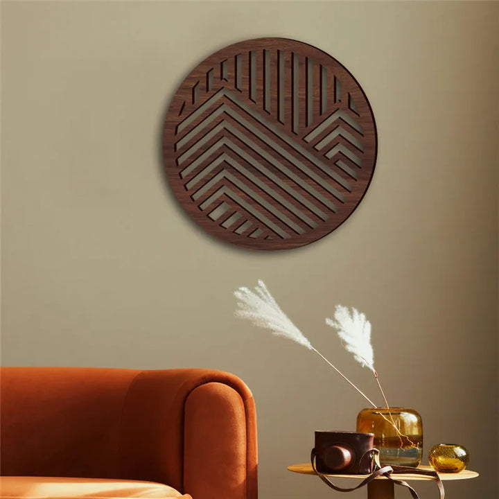 Hollow Maple Wooden Decor