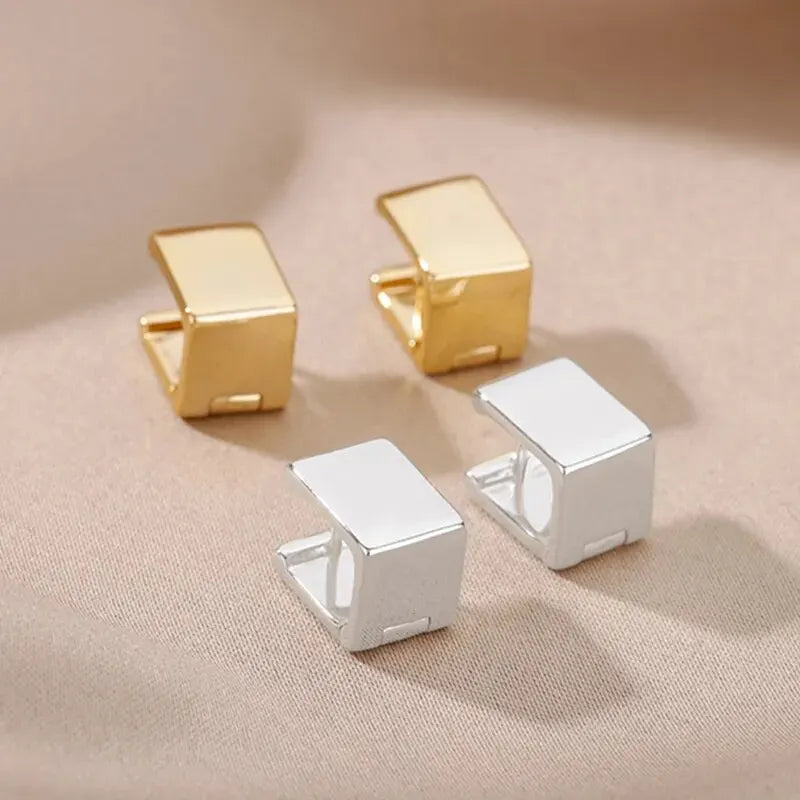 Modern Cube Earrings