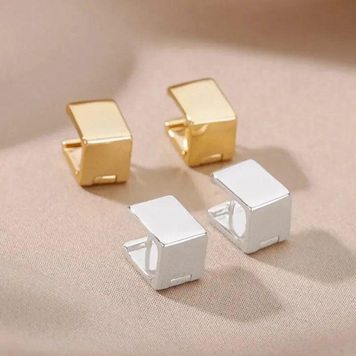 Modern Cube Earrings