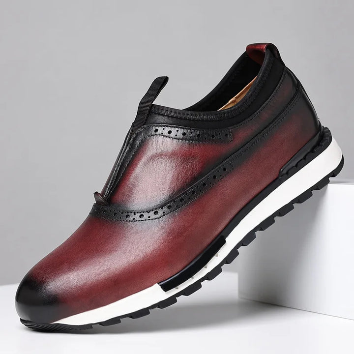 Monterey Leather Slip-On Sneakers