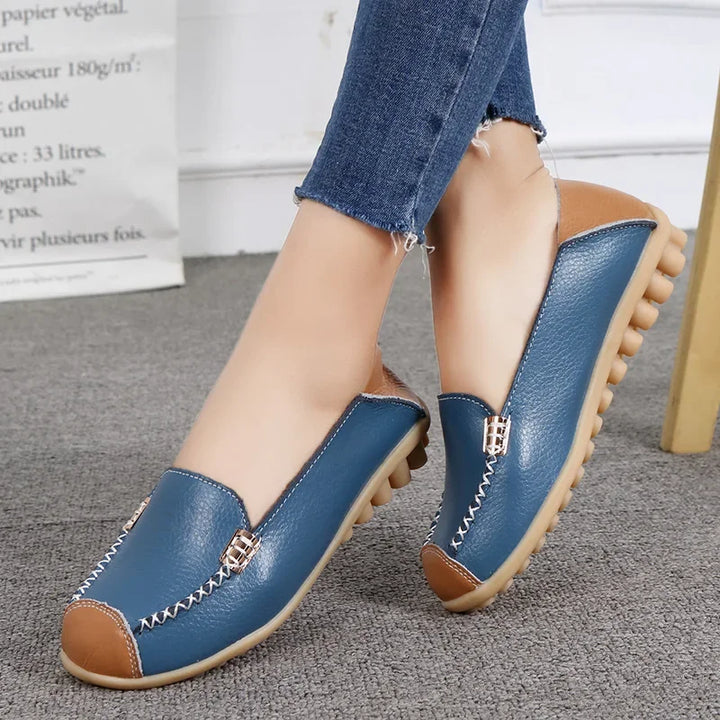 Modena Leather Flats