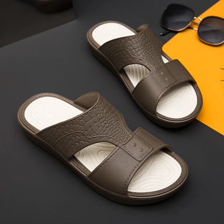 Croc Strap Slides