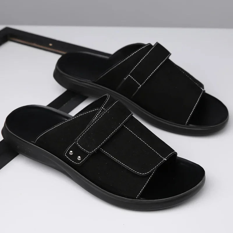 Sable Meridian Sandals
