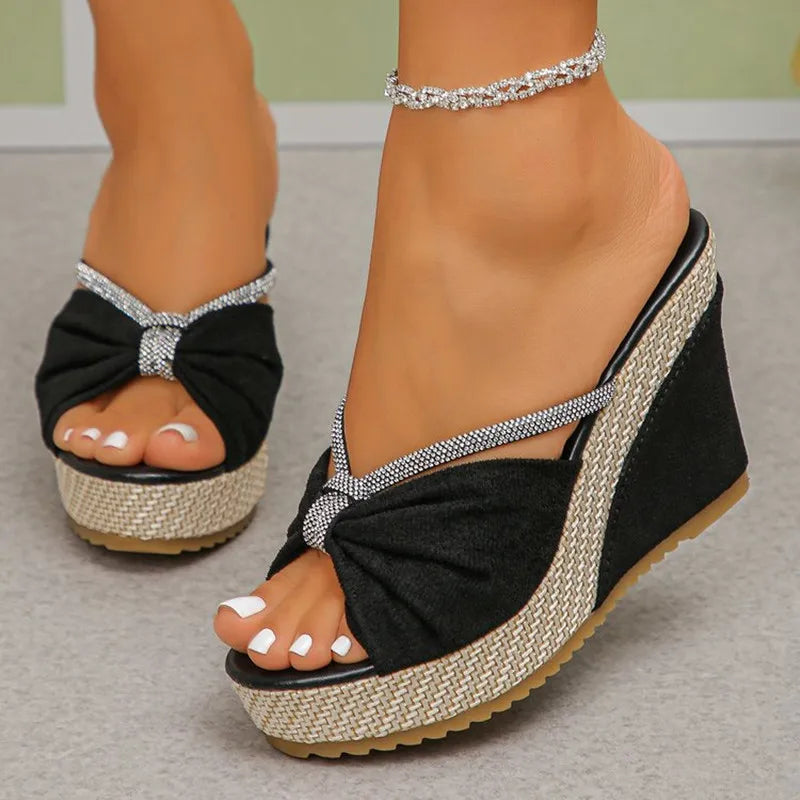 Marcella Bow Wedges
