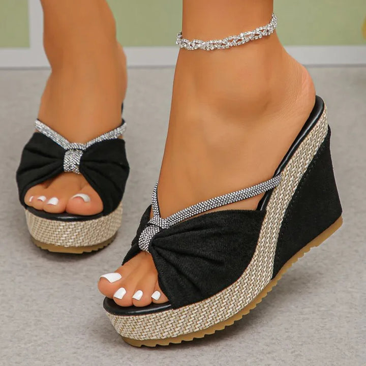 Marcella Bow Wedges