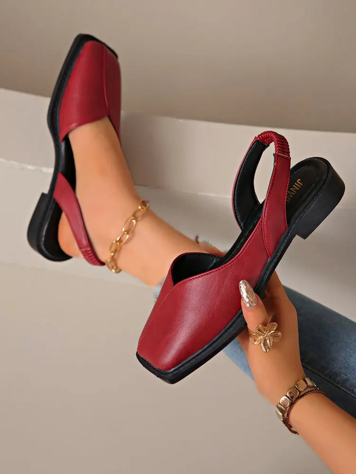 Colorblock Slip Flat