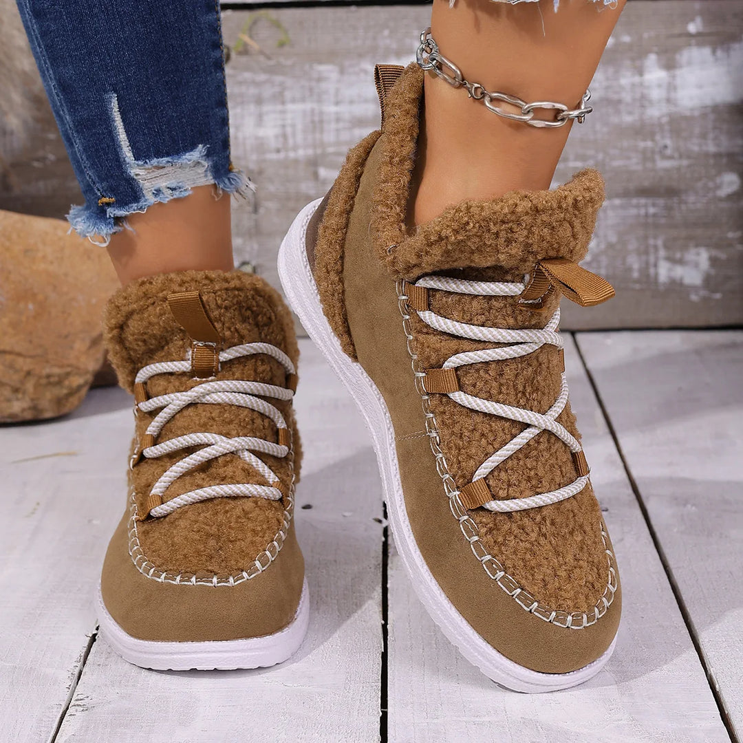 Aspen Shearling Sneaker Boot