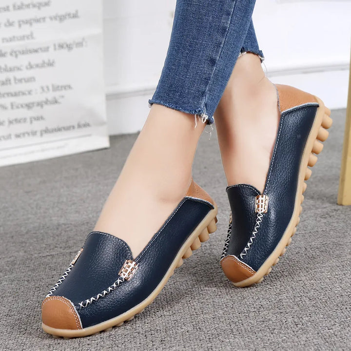 Modena Leather Flats