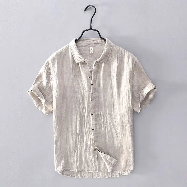 Coastal Crinkle Button-Up