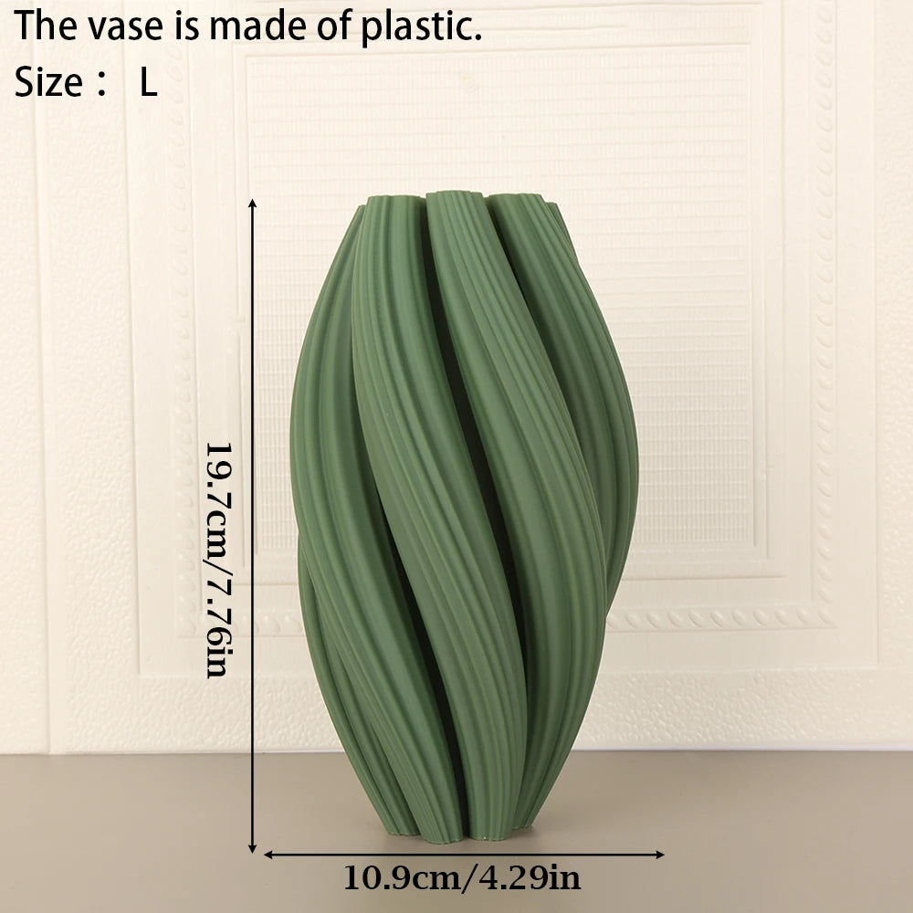 Sage Ripple Vase