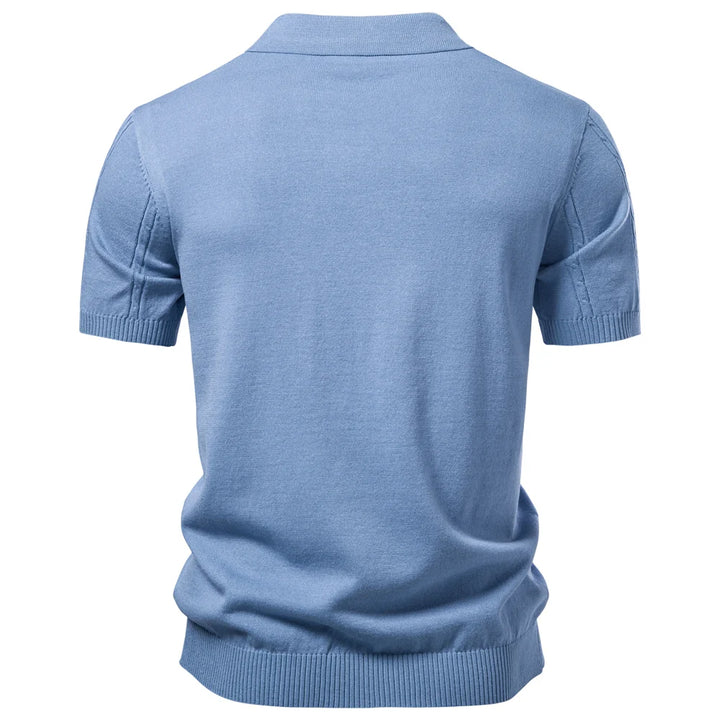 Stripe Performance Polo
