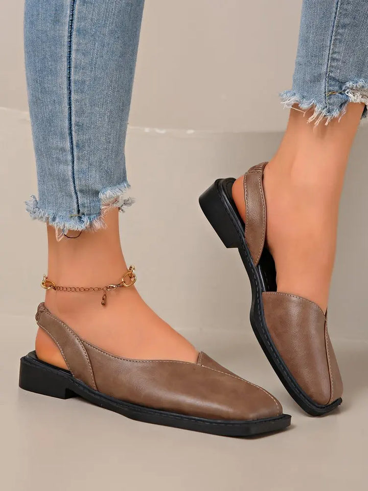 Colorblock Slip Flat