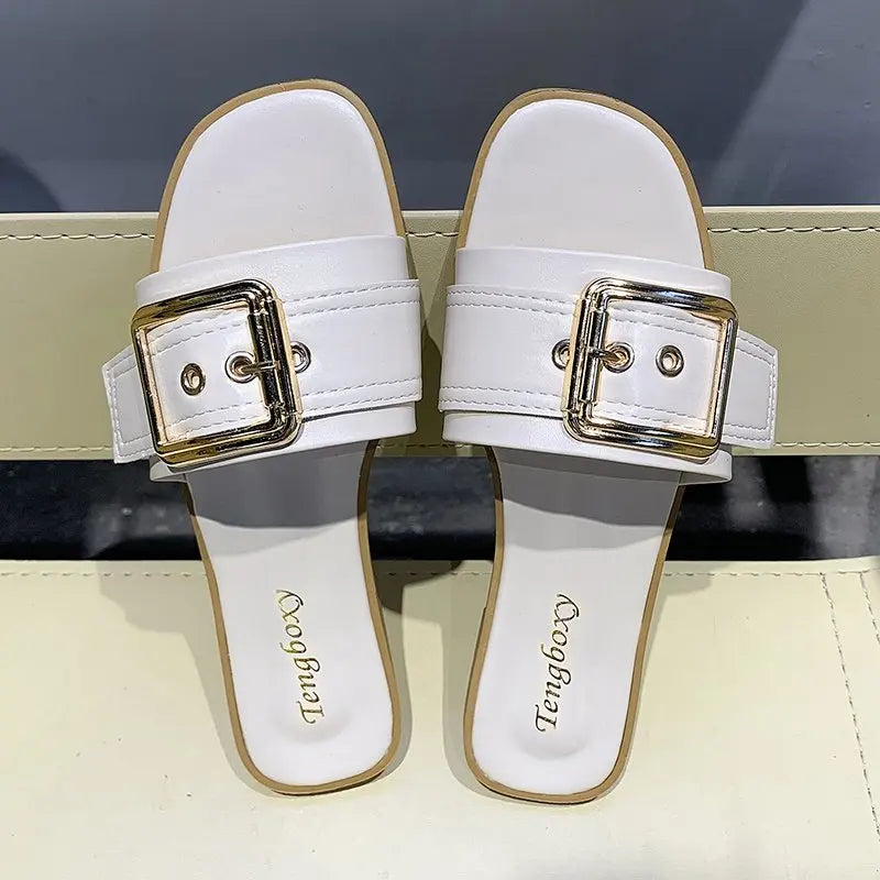 Iconic Buckle Sandals